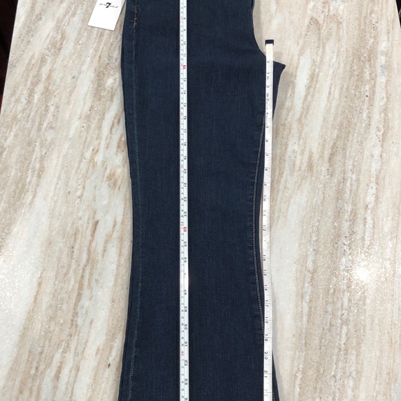 7 For All ManKind High Waist Slim Kick - Sz 31 - Picture 3 of 12